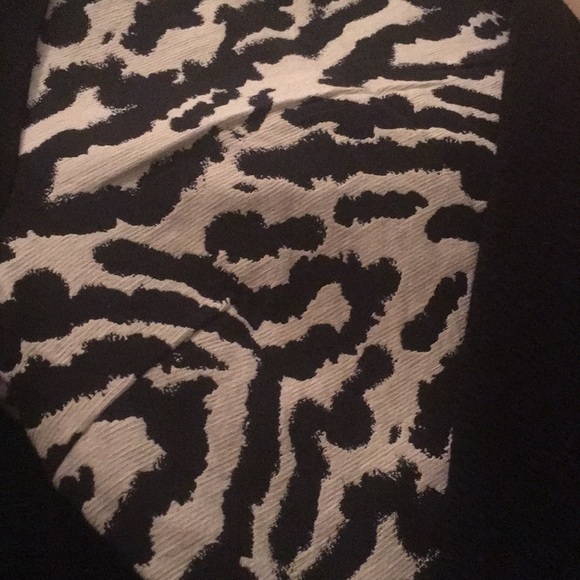 Zebra print long sleeve dress - Picture 4 of 5